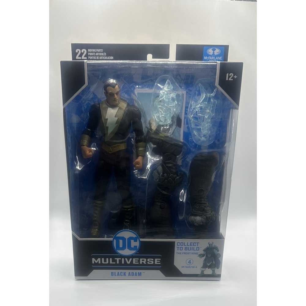 NEW MCFARLANE TOYS DC MULTIVERSE JUSTICE LEAGUE ENDLESS WINTER BLACK ADAM BAF 4